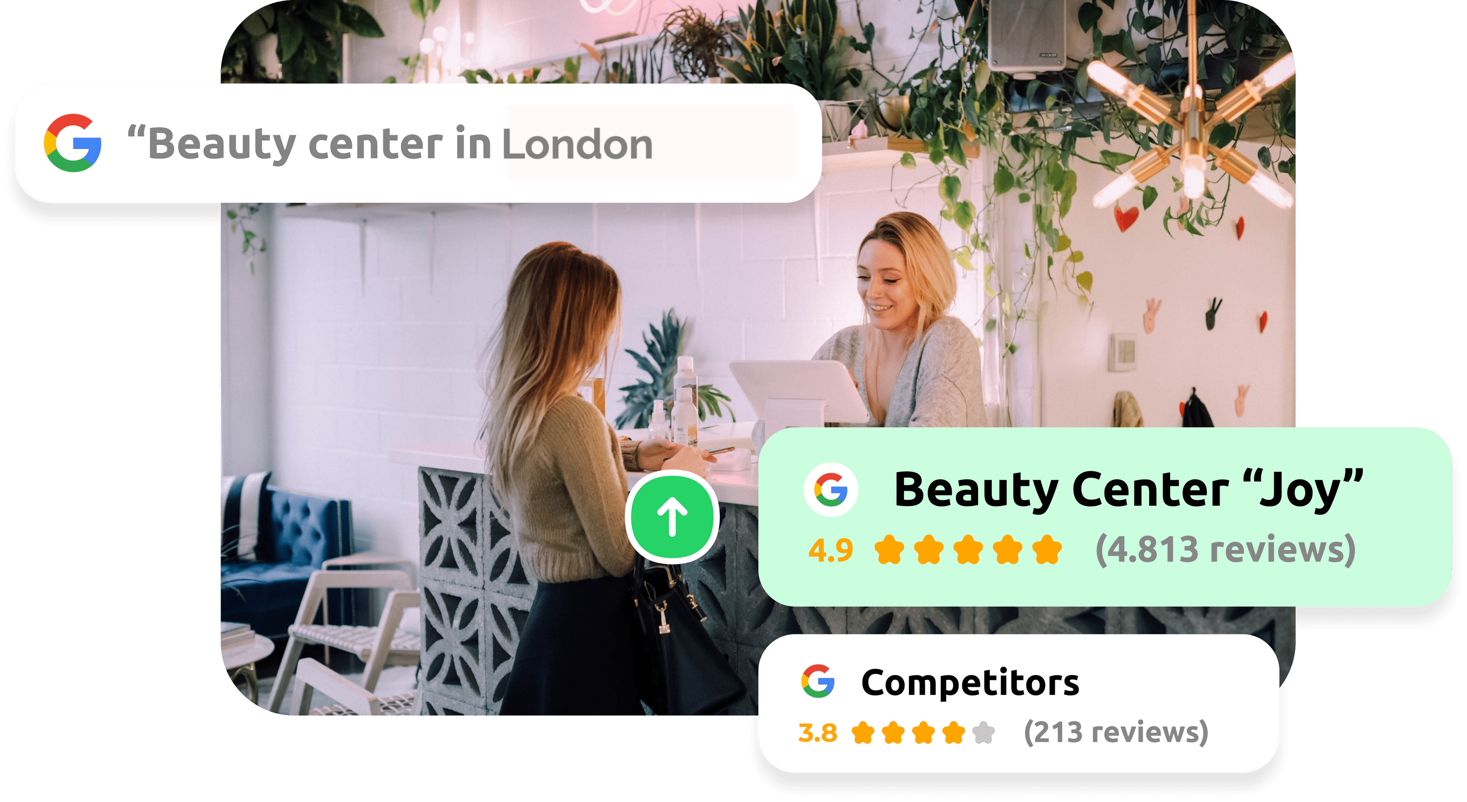 Rank higher on Google with more reviews via RepGro